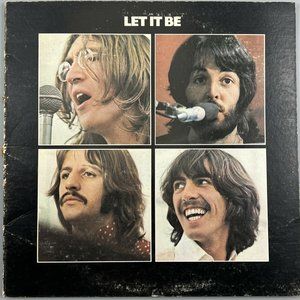 The Beatles Let It Be Vinyl Record Album Apple Records AR 34001 VG+ Gatefold Cov